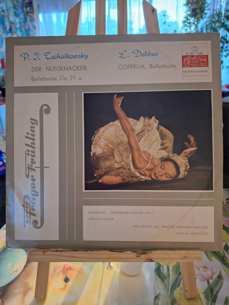 Tchaikovsky Notenkraker & Delibes Coppelia Balletsuite LP, Ophalen of Verzenden, Romantiek, Gebruikt, Orkest of Ballet