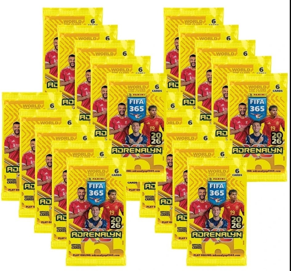 FIFA 365 2026 ADRENALYN XL – LOSSE PAKJES, Ophalen of Verzenden, Nieuw, Speelkaart(en)