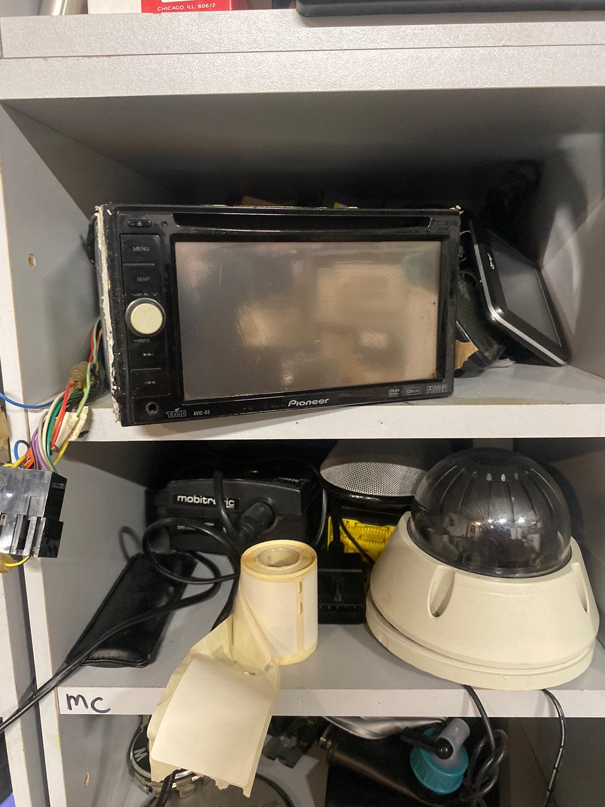 Pioneer avic d3 navigatie dvd dubbeldin systeem bleutooth, Ophalen, Zo goed als nieuw