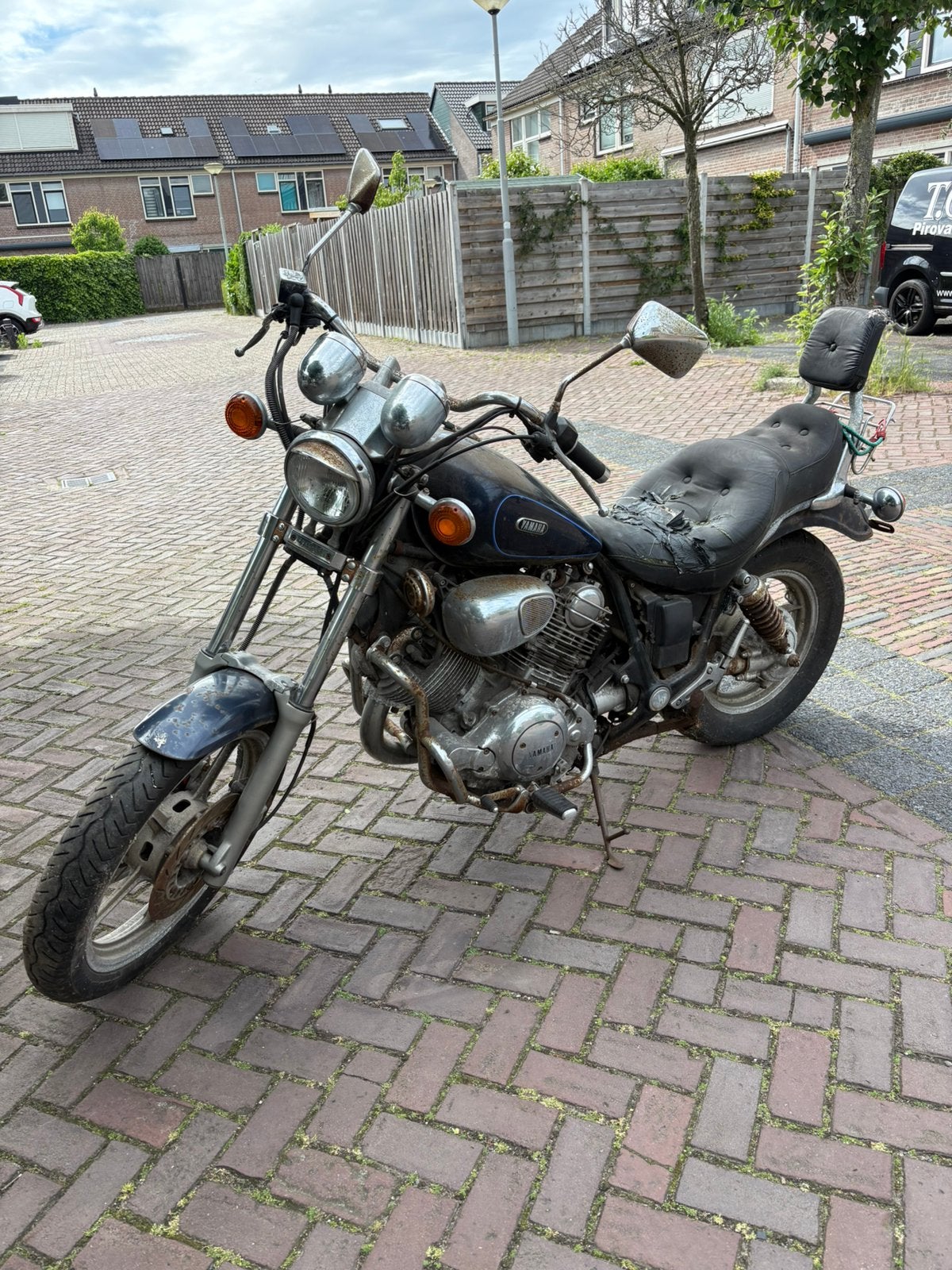 Yamaha virago 750 loop of sloop,onderdelen schuurvonst, Ophalen