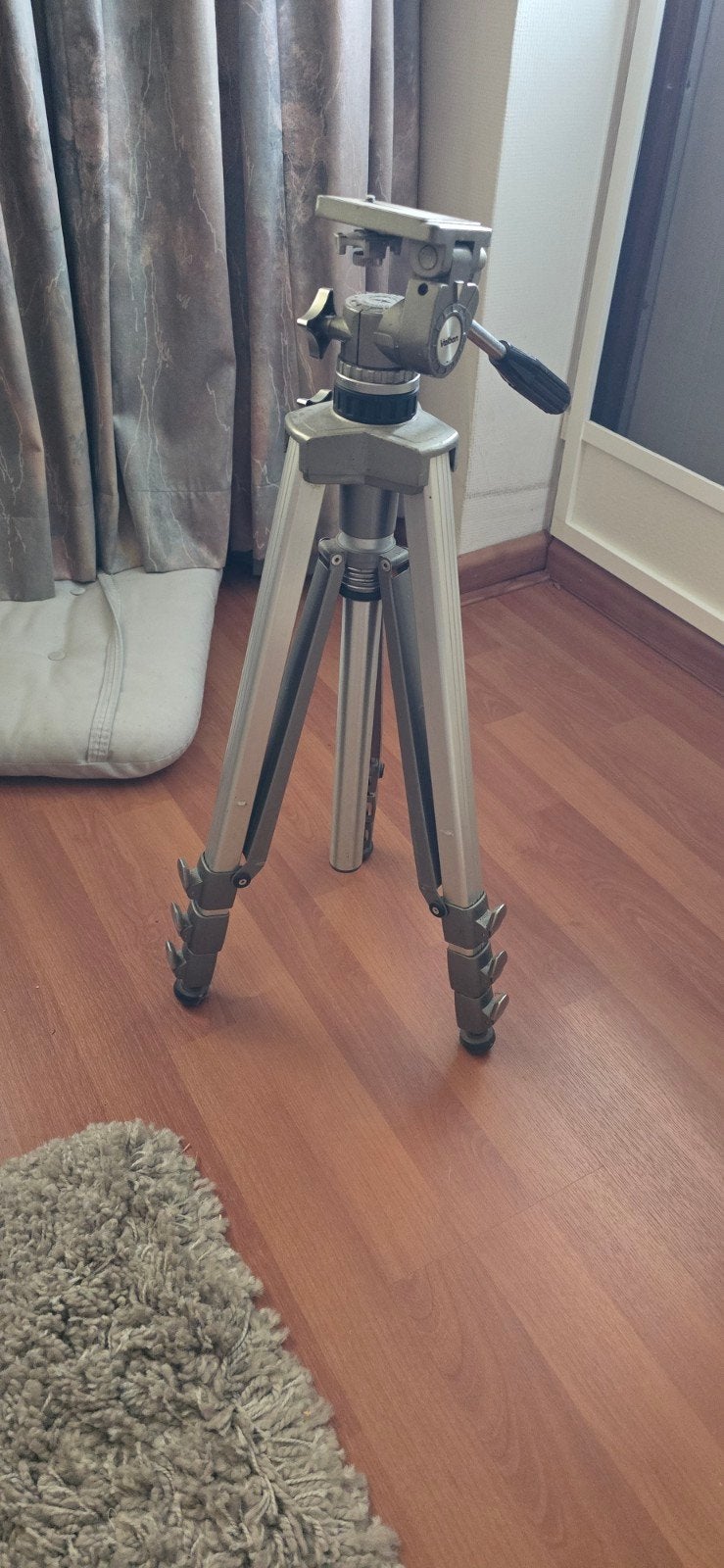 Velbon AEF-3 Statief, Gebruikt, 150 tot 175 cm, Snelkoppelingsplaat, Velbon