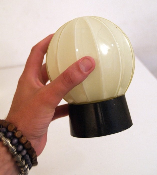 Thabur jaren 30 - art deco plafondlamp - mid century design, Gebruikt, -, -, Ophalen of Verzenden
