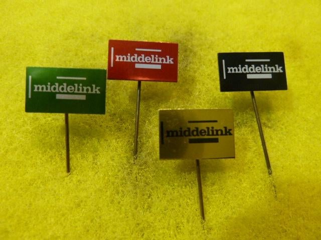 Speldjes 4 x Middelink, Ophalen of Verzenden, Zo goed als nieuw, Overige onderwerpen