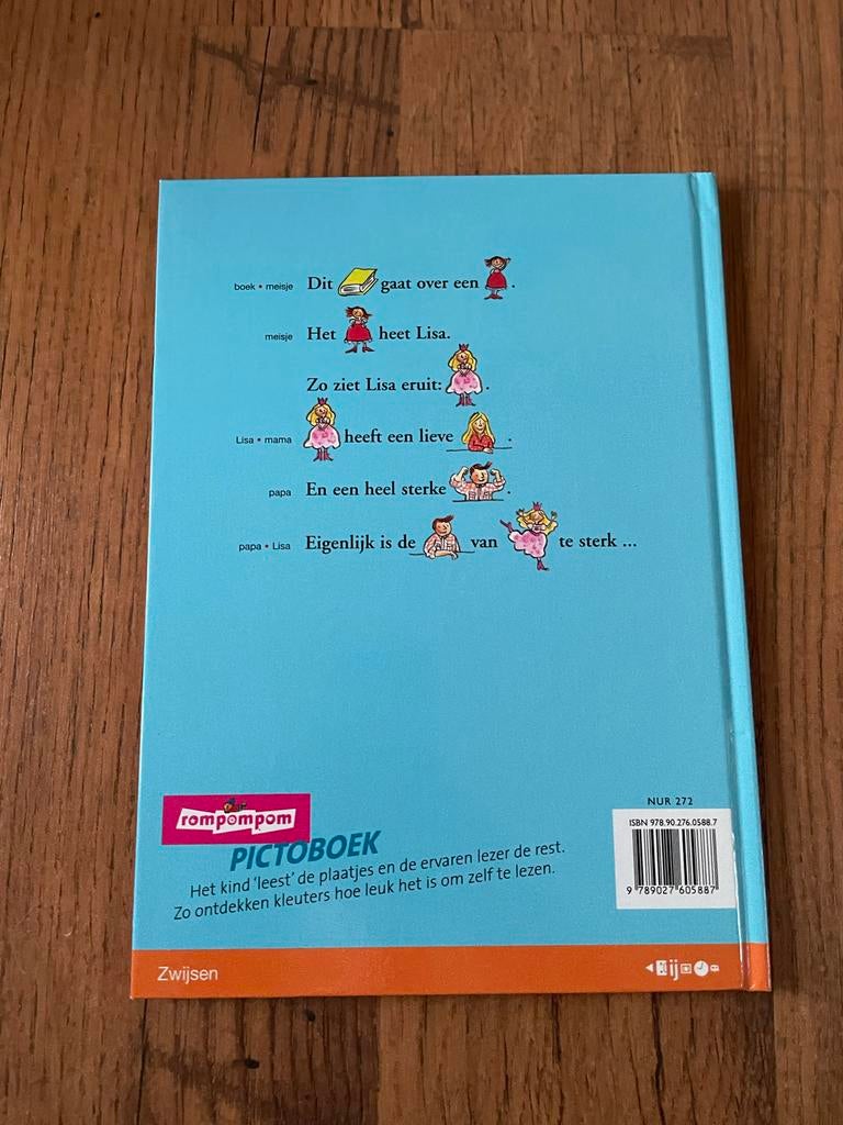 Mijn Sterke Papa - Prentenboek voor kleuters, Boeken, Fictie algemeen, Jongen of Meisje, Ophalen of Verzenden, Zo goed als nieuw
