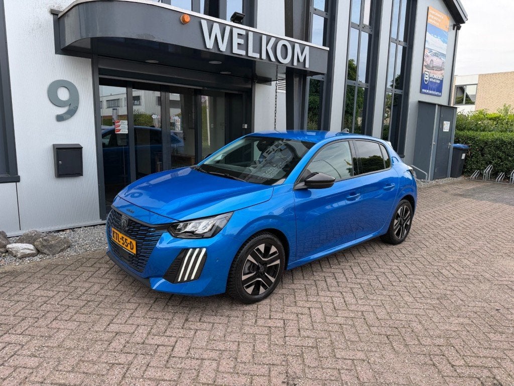 Peugeot 208 1.2 PureTech Allure 100PK Leder, Navi, Carplay/A, Voorwielaandrijving, 101 pk, Gebruikt, Met garantie (alle)