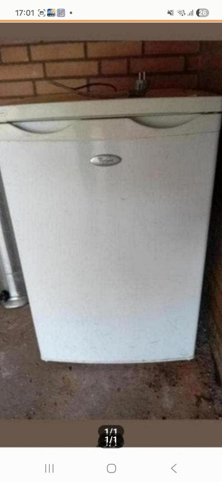 Te koop Tafelmodel koelkast, Minder dan 75 liter, Ophalen of Verzenden, Zonder vriesvak