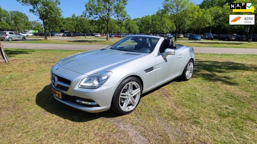 Mercedes-Benz SLK-klasse 200 Automaat|Leder|Panoramadak|Enz, Auto's, Automaat, Euro 5, Achterwielaandrijving, Gebruikt