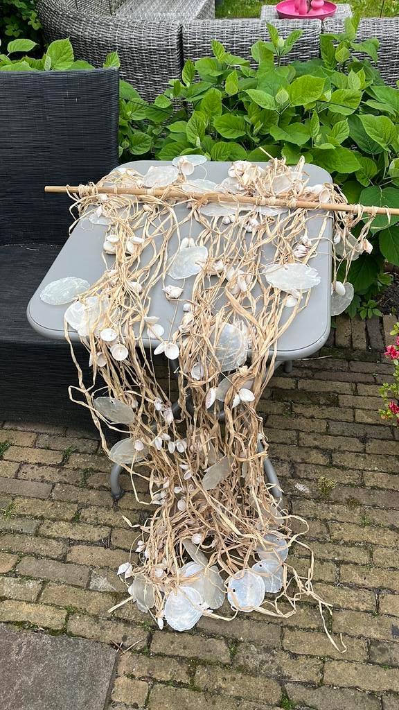 Prachtig schelpengordijn, Huis en Inrichting, Ophalen, Zo goed als nieuw