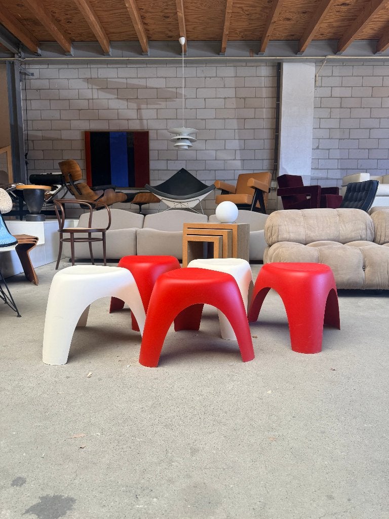 Vitra Elephant stool by Sori Yanagi (voorraad: 5), Ophalen, Kunststof, Gebruikt, X