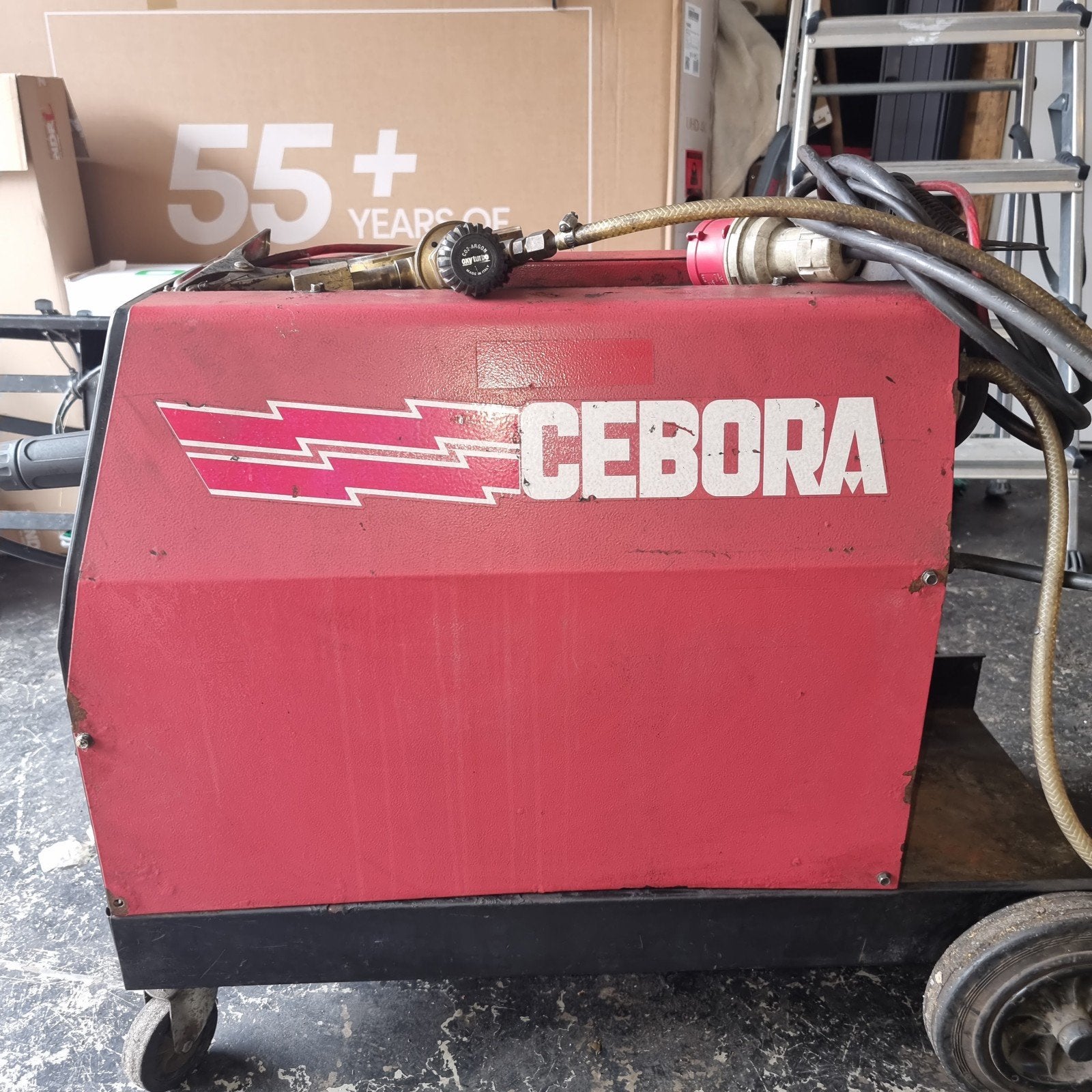 CEBORA Bravo 170 Combi Lasapparaat - Gebruikt, Ophalen, Minder dan 150 ampère, Elektroden