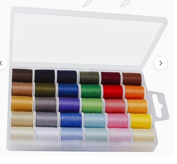 30 klosjes verschillende kleuren naaigaren, Verzenden, Nieuw, Garen of Naald(en)