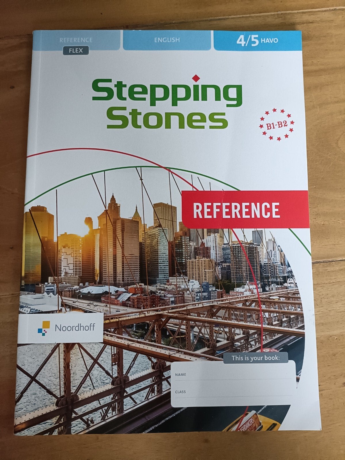 Stepping Stones Engels 4/5 HAVO Reference FLEX BI-B2, Onbekend, Zo goed als nieuw, Alpha, HBO