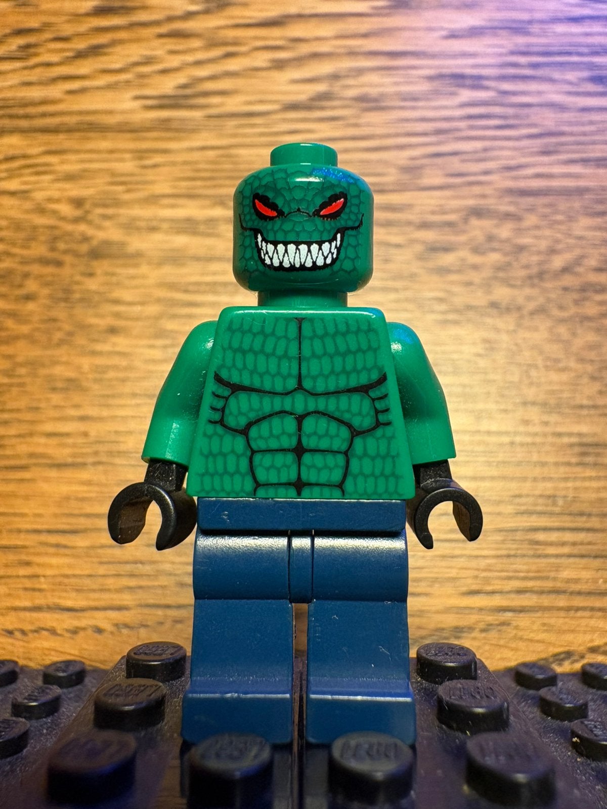 Lego batman 1 killer croc, Ophalen of Verzenden, Gebruikt, Minifiguur, Lego