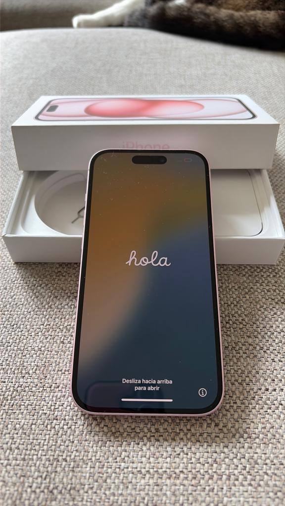 Iphone 15, Telecommunicatie, Mobiele telefoons | Apple iPhone, Zo goed als nieuw, 128 GB, Zonder abonnement, Zonder simlock, iPhone 15