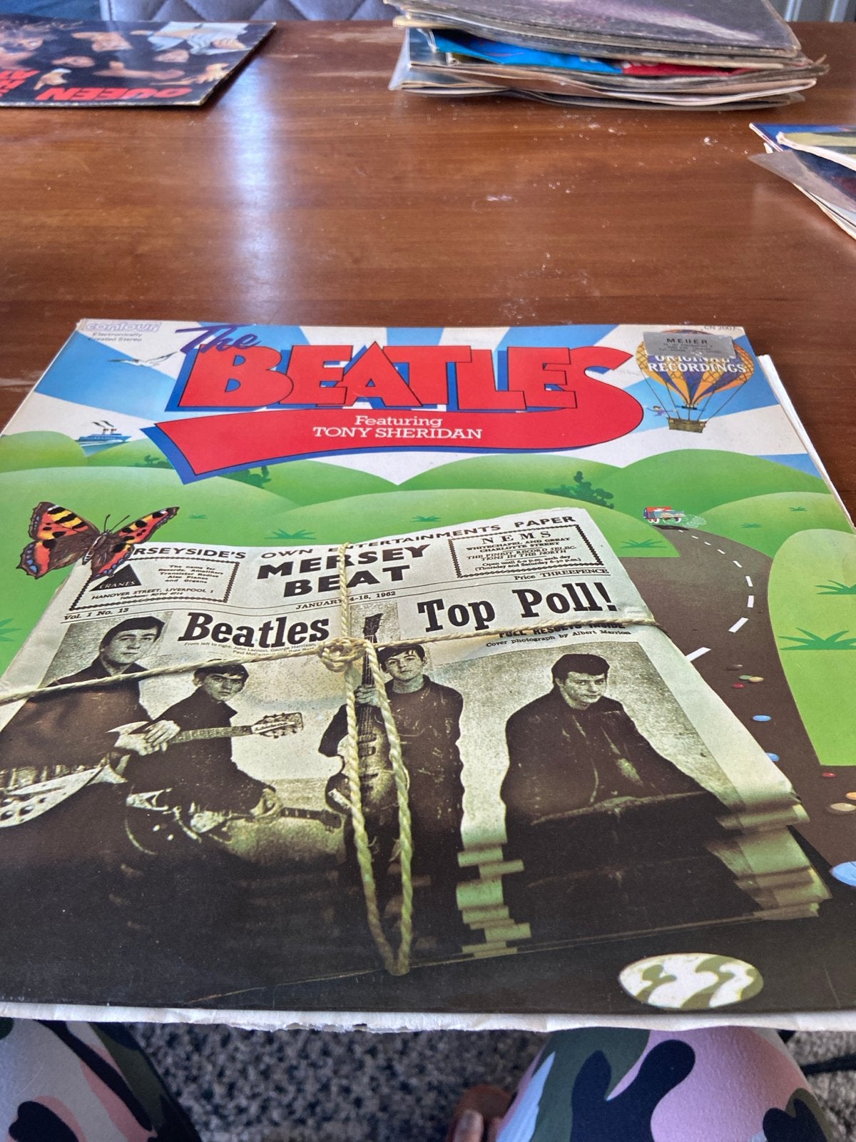The Beatles Featuring Tony Sheridan - Mersey Beat LP, Cd's en Dvd's, Ophalen, Gebruikt, Rock-'n-roll, Album