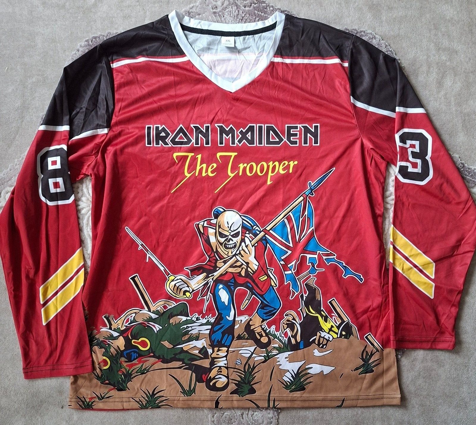 Iron Maiden, The Trooper XXL lingsleeve, Ophalen of Verzenden, Nieuw, Buitenlandse clubs, Shirt