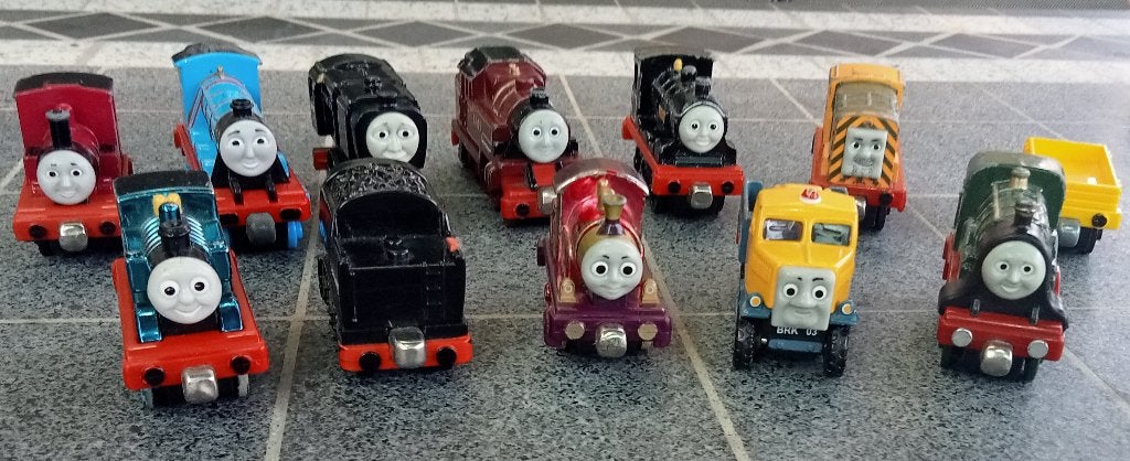 Thomas trein & Chuggington, Ophalen, Gebruikt