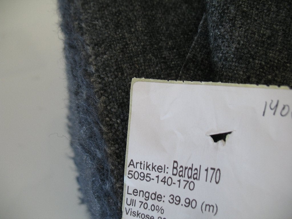 Gudbtandsdalens Bardal meubelstof blauw; max 28 mtr NU 57€/M, Wol, Blauw, 120 cm of meer, Ophalen of Verzenden