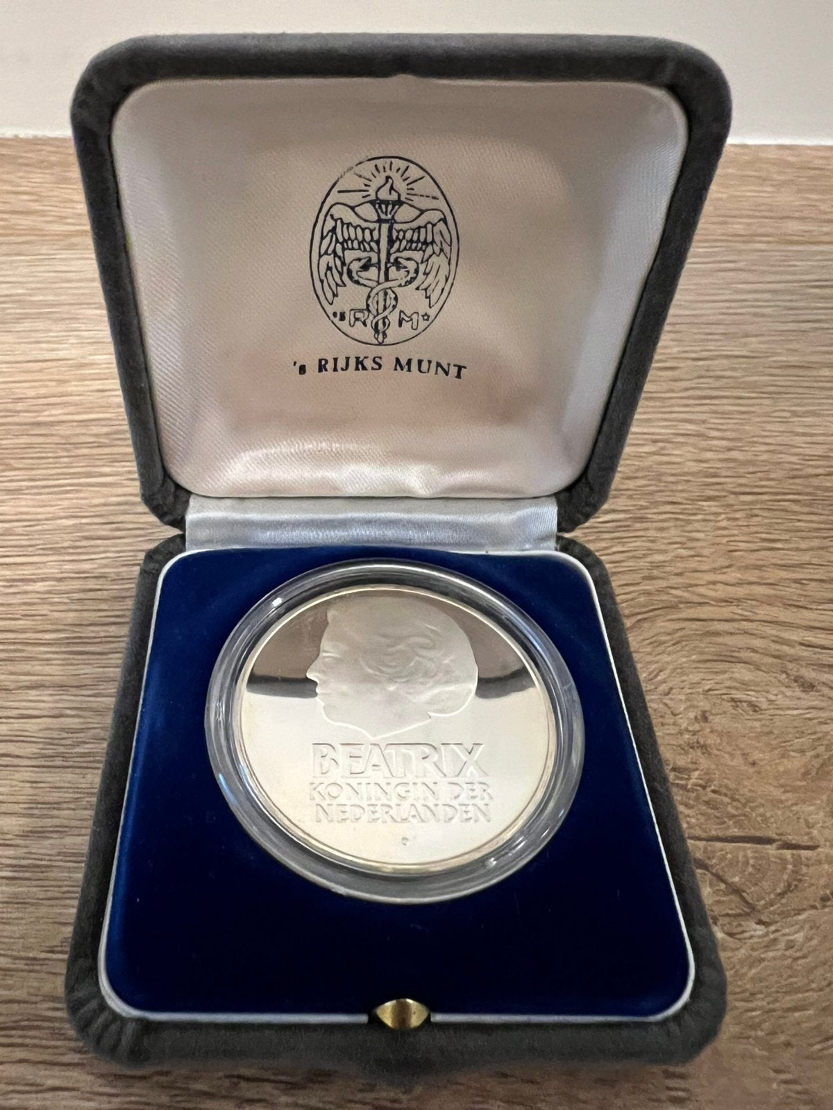 Zilveren 50 Gulden Munt 200 jaar Nederland - Amerika 1982, Ophalen of Verzenden, Overige landen, Overige waardes, Zilver