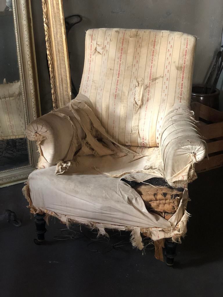 Antieke stoel/napoleon lll, Ophalen