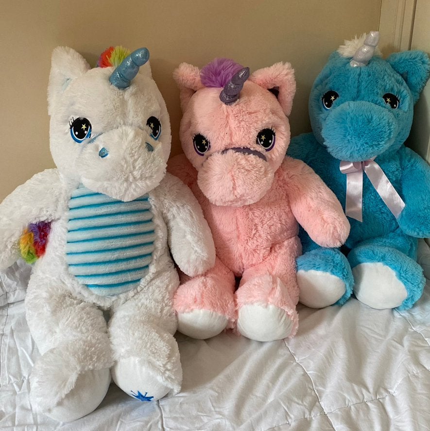 Unicorn pluche knuffels, Kinderen en Baby's, Ophalen of Verzenden, Nieuw, Overige typen