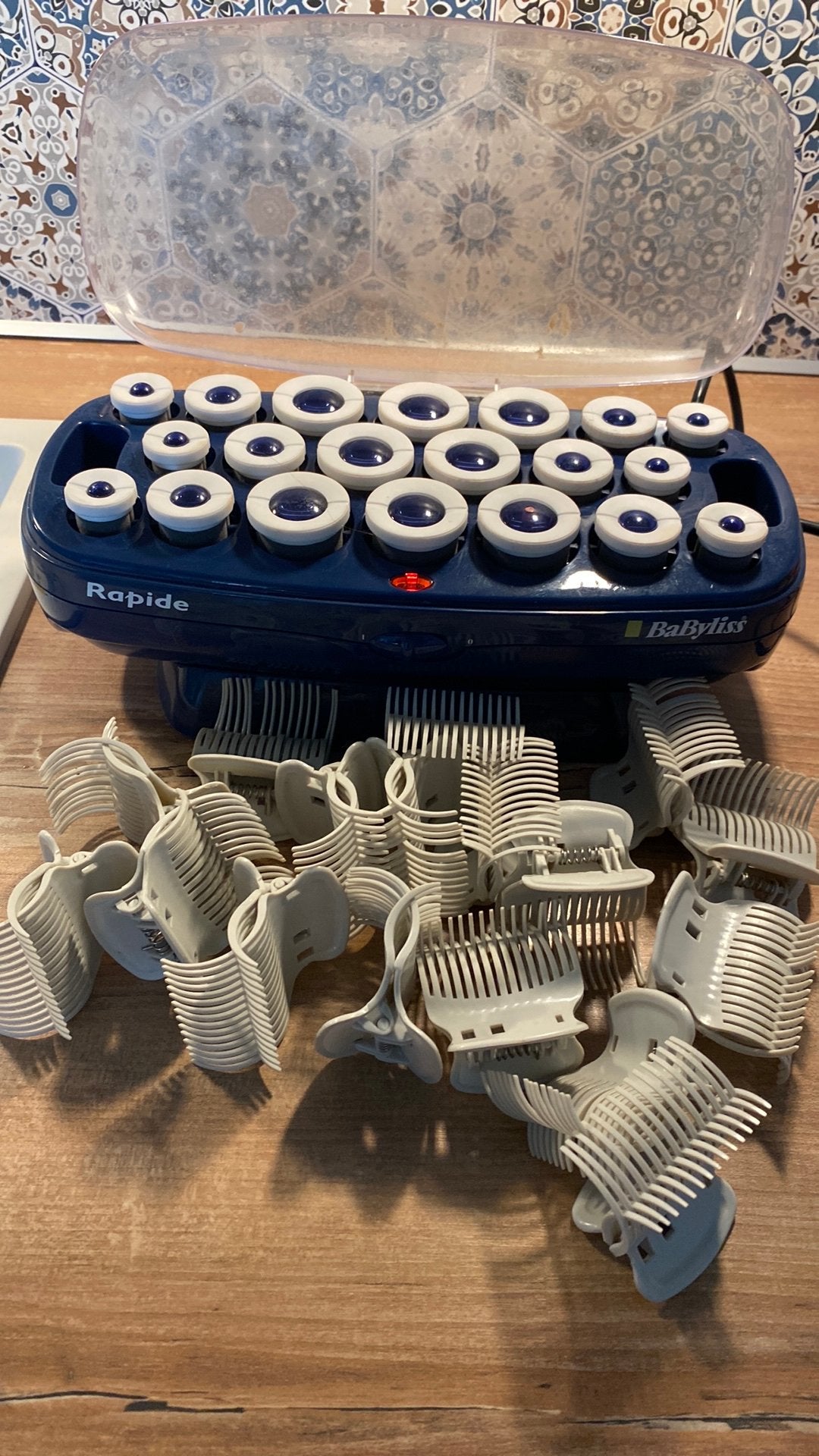 Krulset babyliss, Ophalen of Verzenden, Gebruikt, Krultang of Stijltang