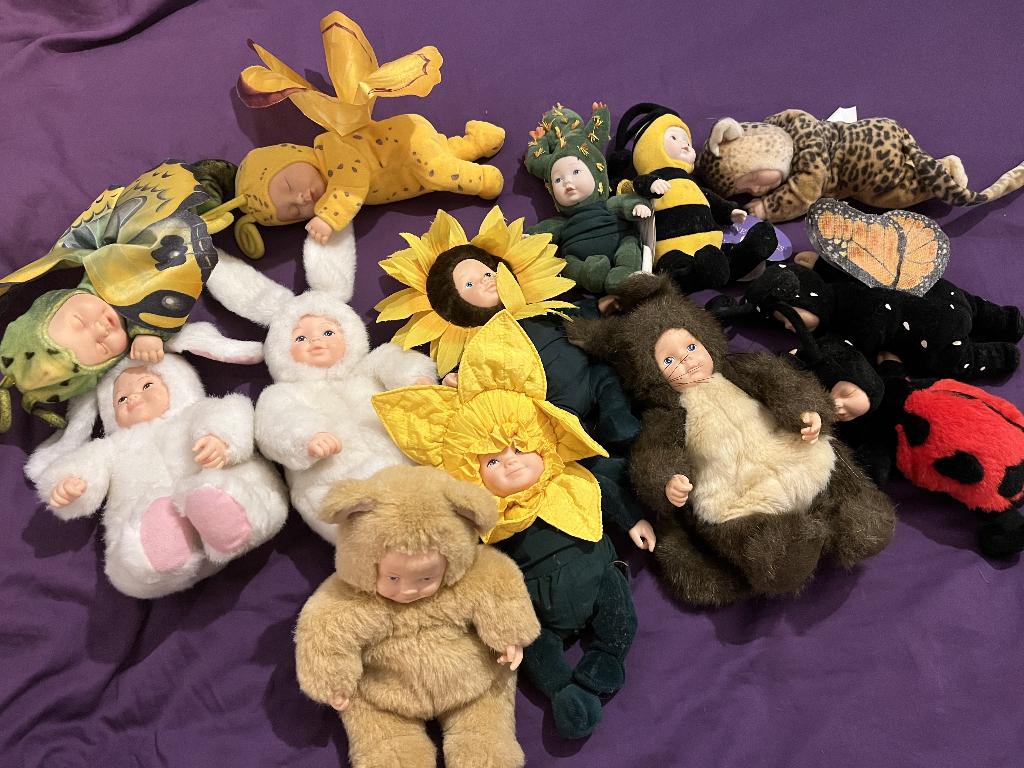 Anne geddes poppen, Verzamelen, Poppen, Ophalen of Verzenden, Zo goed als nieuw, Pop