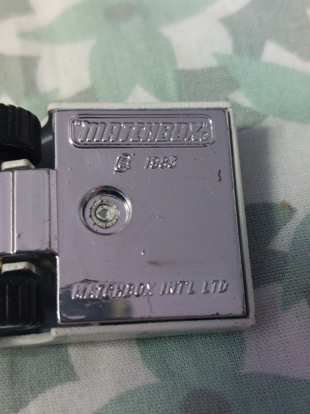 Matchbox Kenworth Cabover Racing Transporter 1983, Ophalen of Verzenden, Gebruikt