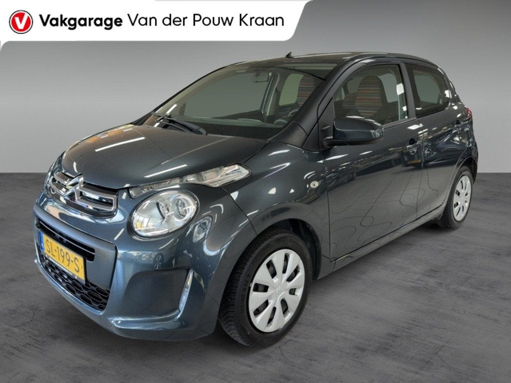 Citroen C1 1.0 e-VTi Feel 5-drs Airco, Stof, Gebruikt, 4 stoelen, C1