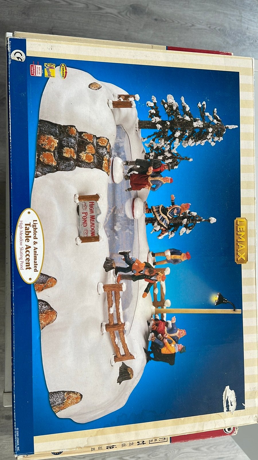Lemax kerst schaats meertje, Diversen, Ophalen