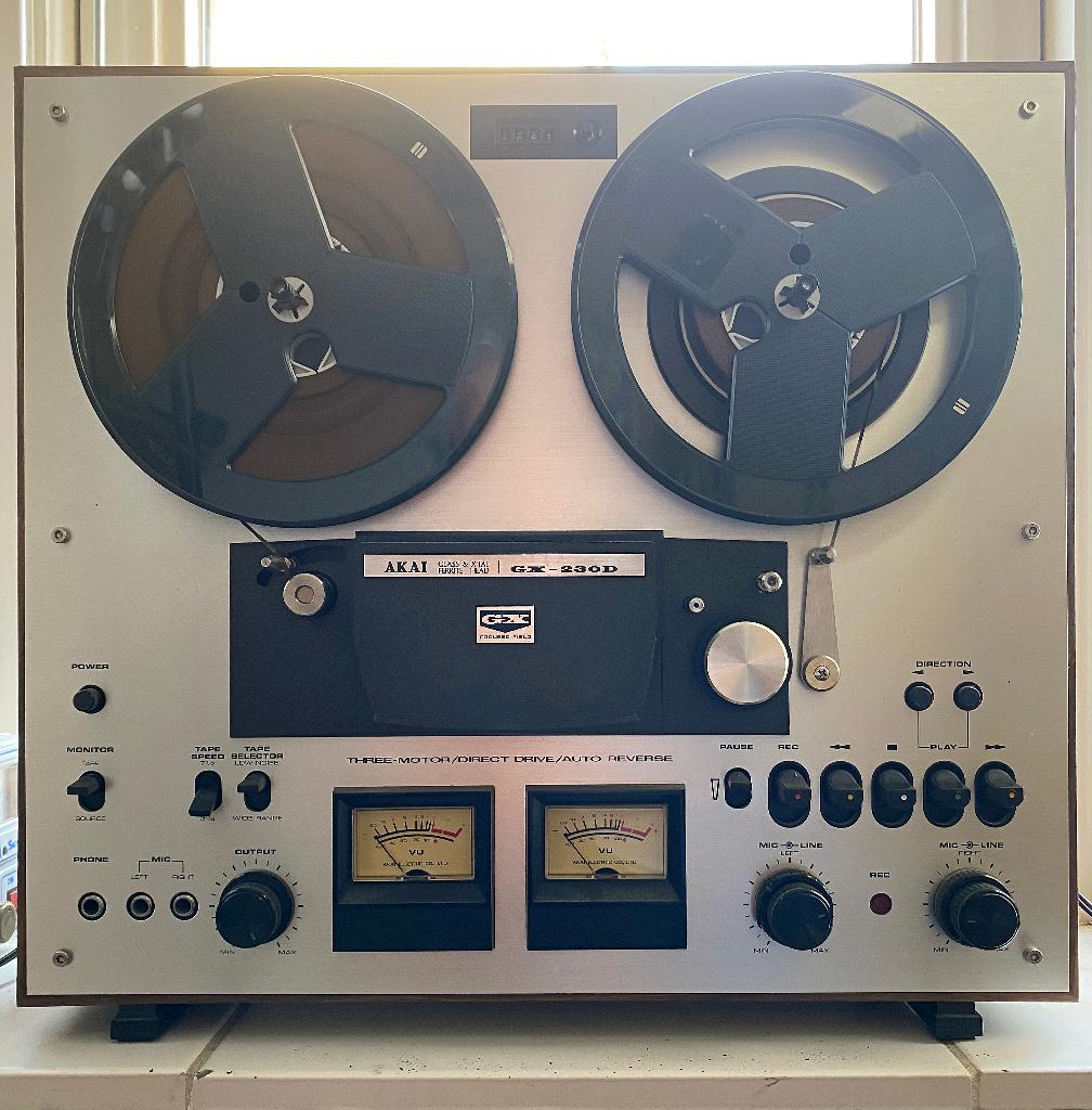 Akai GX-230D bandrecorder (reel-to-reel), Ophalen, Bandrecorder