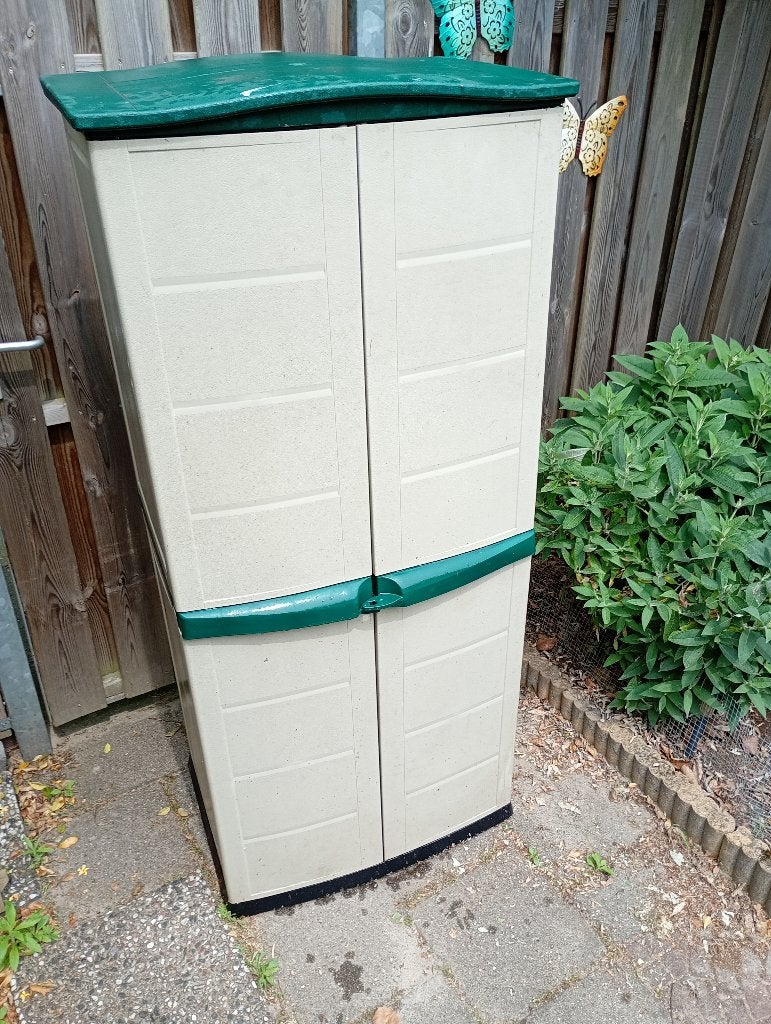Tuinkast kast, Tuin en Terras, Ophalen, Gebruikt, Kunststof, Overige typen
