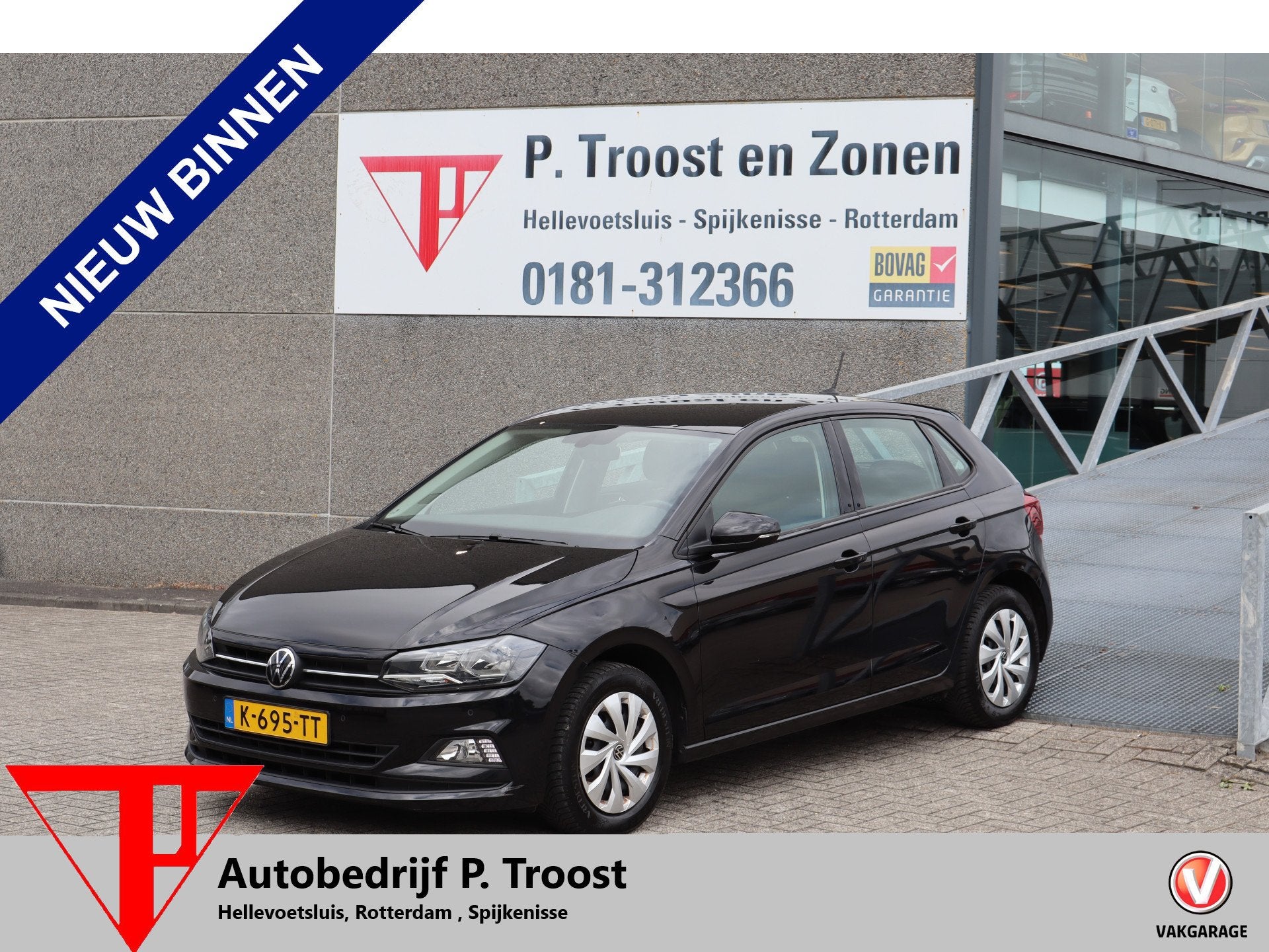Volkswagen Polo 1.0 TSI Comfortline Nederlandse auto! Digita, Voorwielaandrijving, 12 maanden, Gebruikt, 580 kg