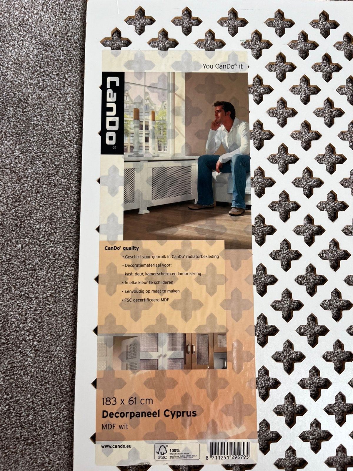 Candoo decorpaneel nieuw, Ophalen, Minder dan 50 cm, Zo goed als nieuw, Minder dan 100 cm