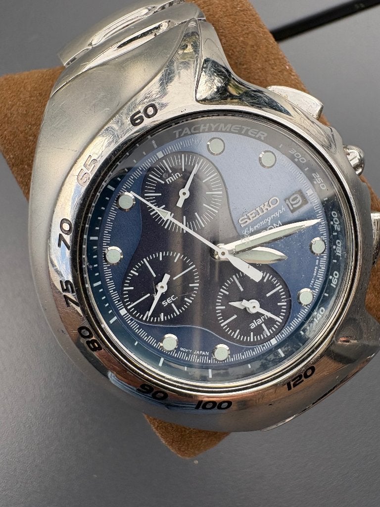 seiko horloge, Gebruikt, Staal, Polshorloge, Ophalen of Verzenden