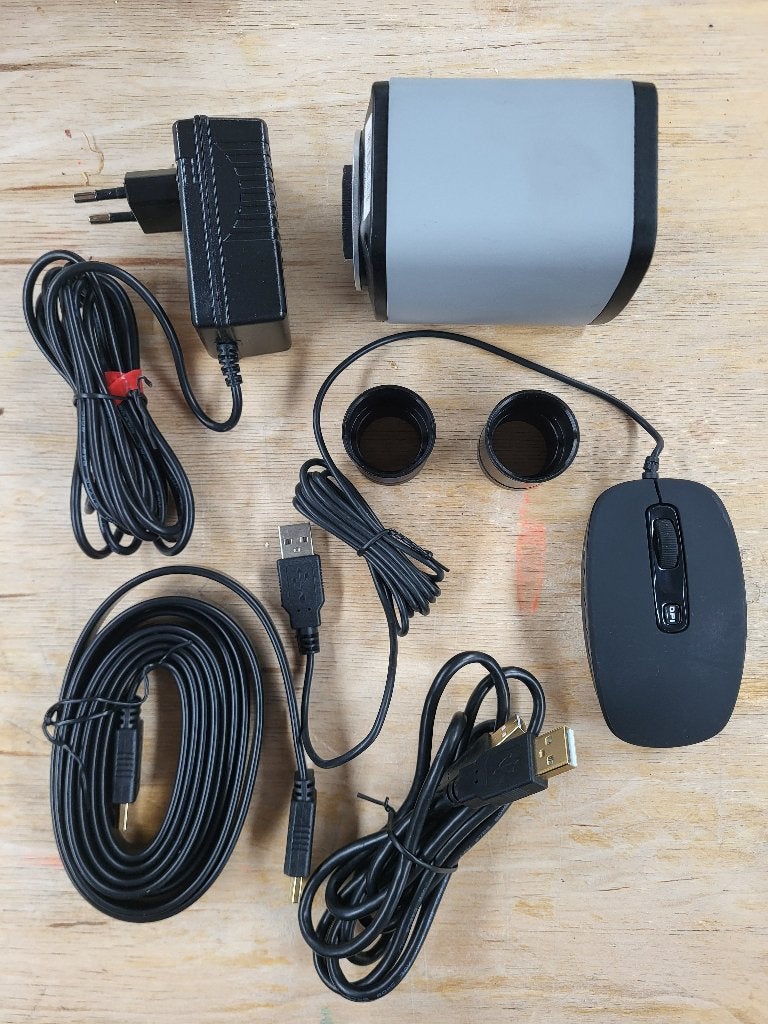 Euromex HD camera voor microscoop of binoculair, Ophalen of Verzenden, Gebruikt, Minder dan 400x, Onderdelen of Toebehoren