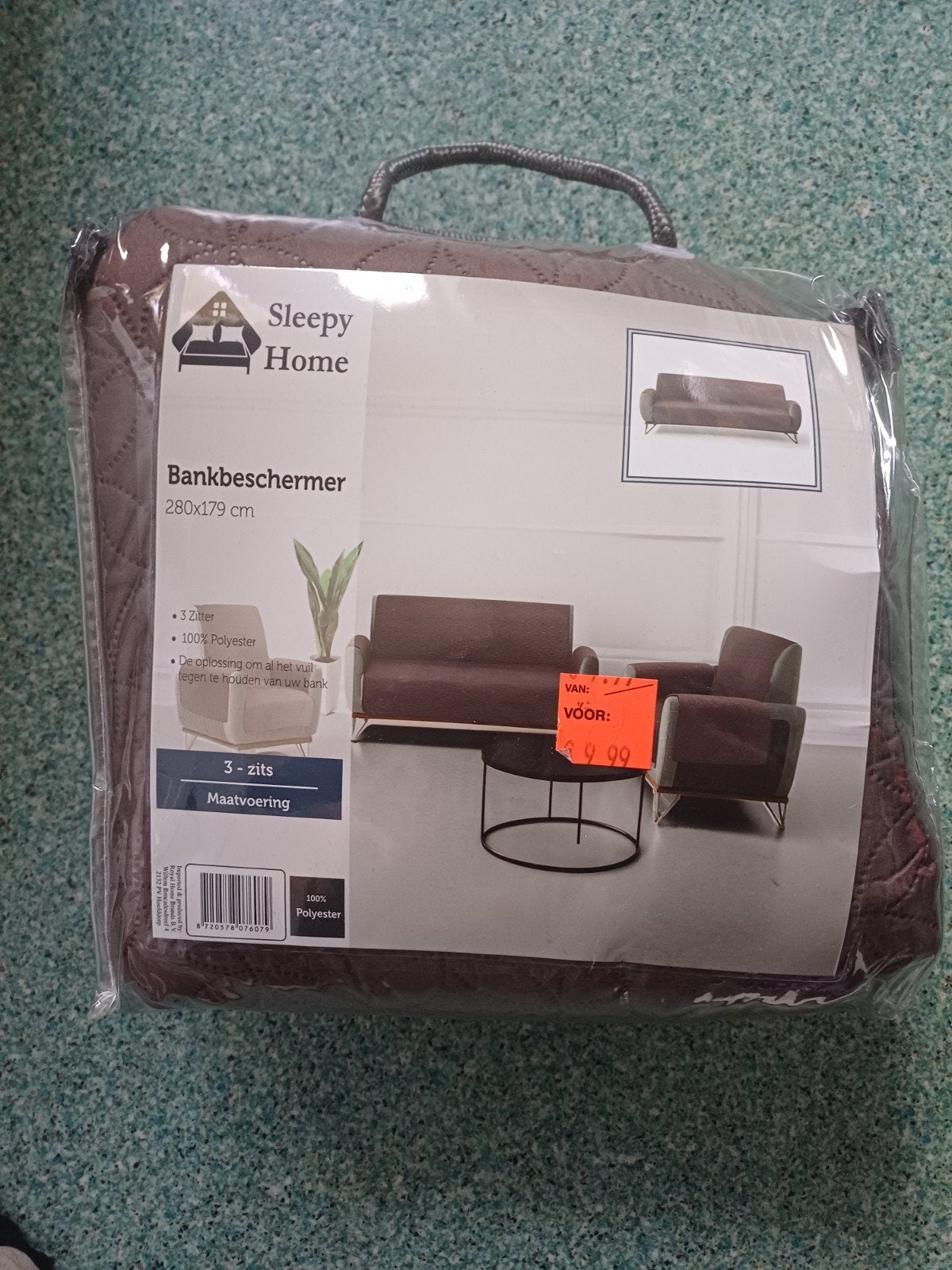 Sleepy Home Bankbeschermer 3-zits 280x179 cm, Ophalen of Verzenden, Nieuw