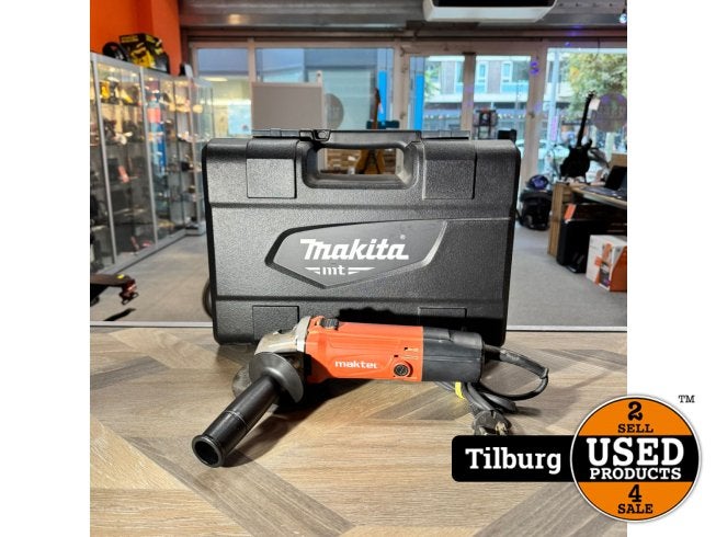 Makita M9503RK Haakse slijper | In koffer met garantie, Flex Ltd., Zo goed als nieuw, https://flex.com/contact-us, Nobelstraat 10, 5807 GA Oostrum