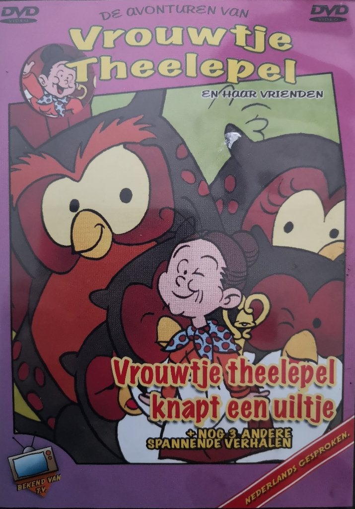 DVD Vrouwtje Theelepel - Vrouwtje Theelepel Knapt Een Uitje, Avontuur, Alle leeftijden, Tv-serie, Zo goed als nieuw