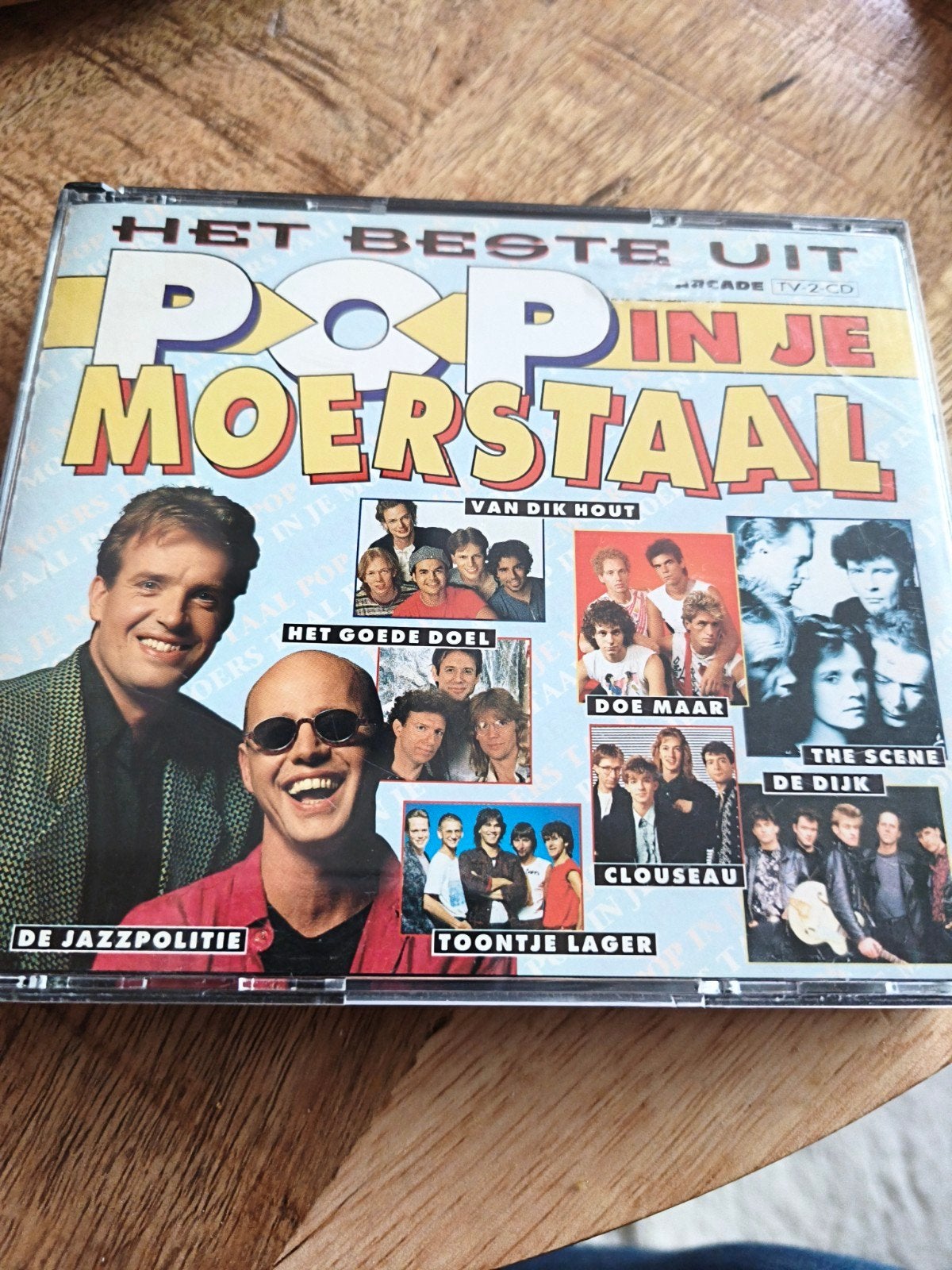 Het Beste Uit Pop In Je Moerstaal - 2 CD, Gebruikt, Ophalen of Verzenden, Verzamelalbum, Inclusief doosje