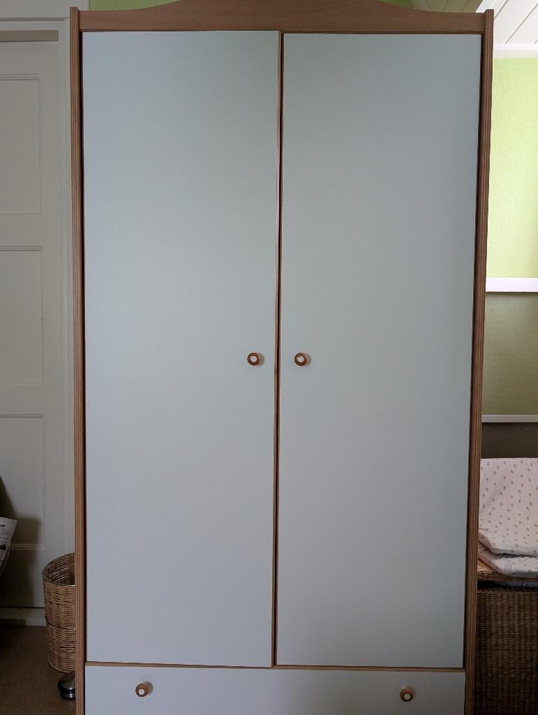 Kast, bureau en bed, complete set, i.z.g.st. Kom kijken!, 50 tot 100 cm, Zo goed als nieuw, 150 tot 200 cm, Overige houtsoorten