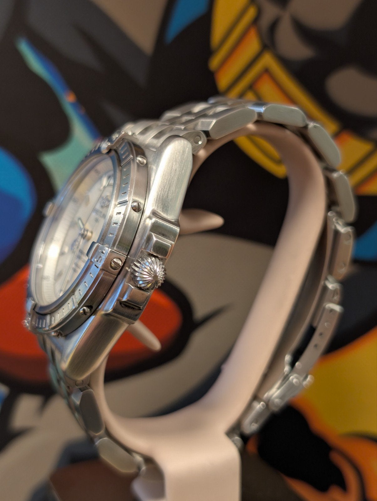 Breitling Headwind Day/Date full service., Ophalen of Verzenden, Zo goed als nieuw, Breitling