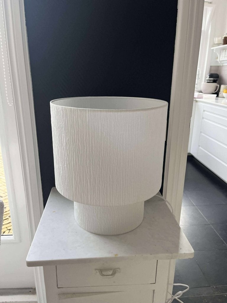 Witte Tafellamp, Wit, Ophalen of Verzenden, Nieuw