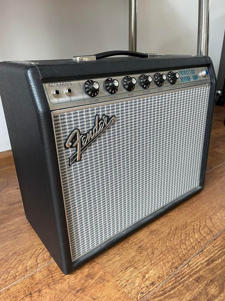 Fender 68 Princeton Reverb, Ophalen, Zo goed als nieuw, Minder dan 50 watt