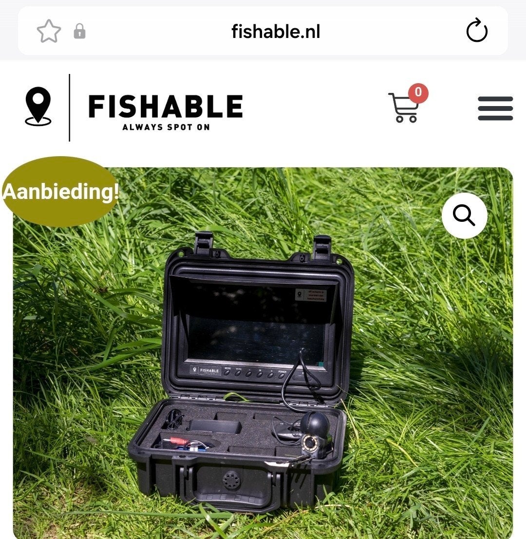 Fishable onderwater camera, Watersport en Boten, Ophalen of Verzenden, Zo goed als nieuw, Overige typen