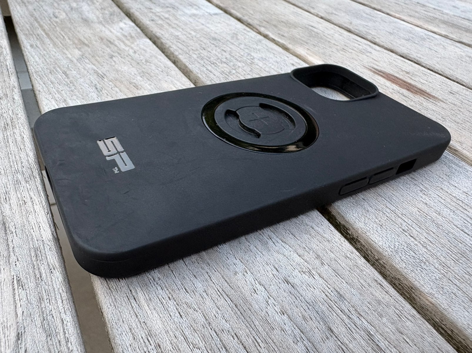 Iphone 13/14 telefoon hoesje SP connect, Zwart, IPhone 13, Ophalen of Verzenden, Zo goed als nieuw