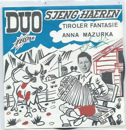 Duo Sjeng Haeren- Tiroler Fantasie Telstar, Cd's en Dvd's, 7 inch, Ophalen of Verzenden, Zo goed als nieuw, Levenslied of Smartlap