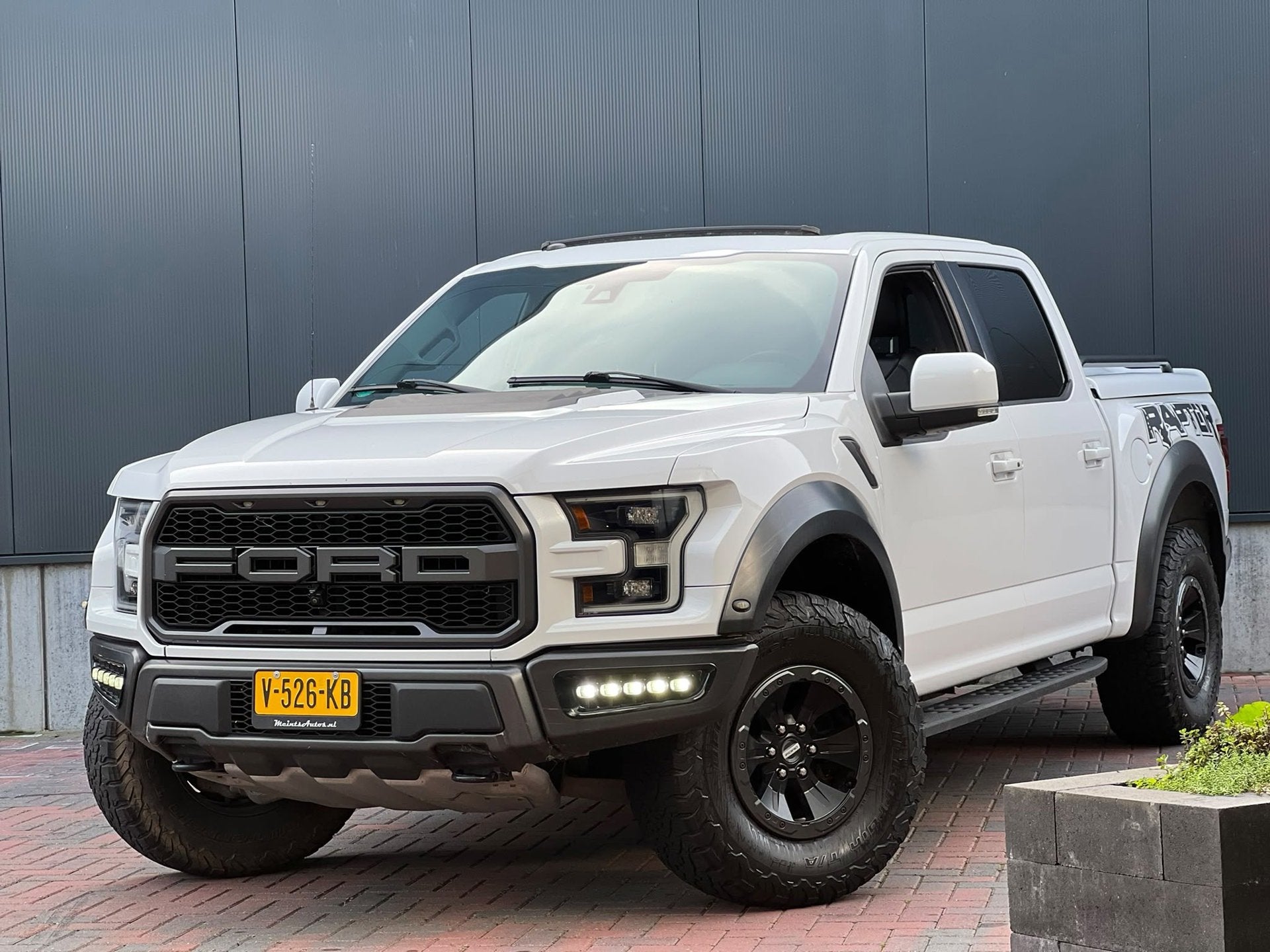 Ford F150 RAPTOR Leer * Pano * G3 * Trekhaak * Navi, Automaat, Wit, Origineel Nederlands, Bedrijf