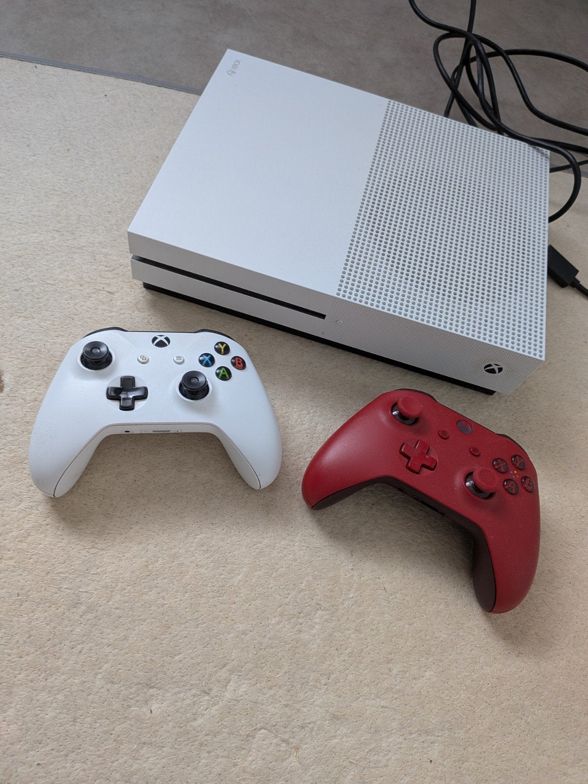 X box One S, Ophalen, 500 GB, Met 2 controllers