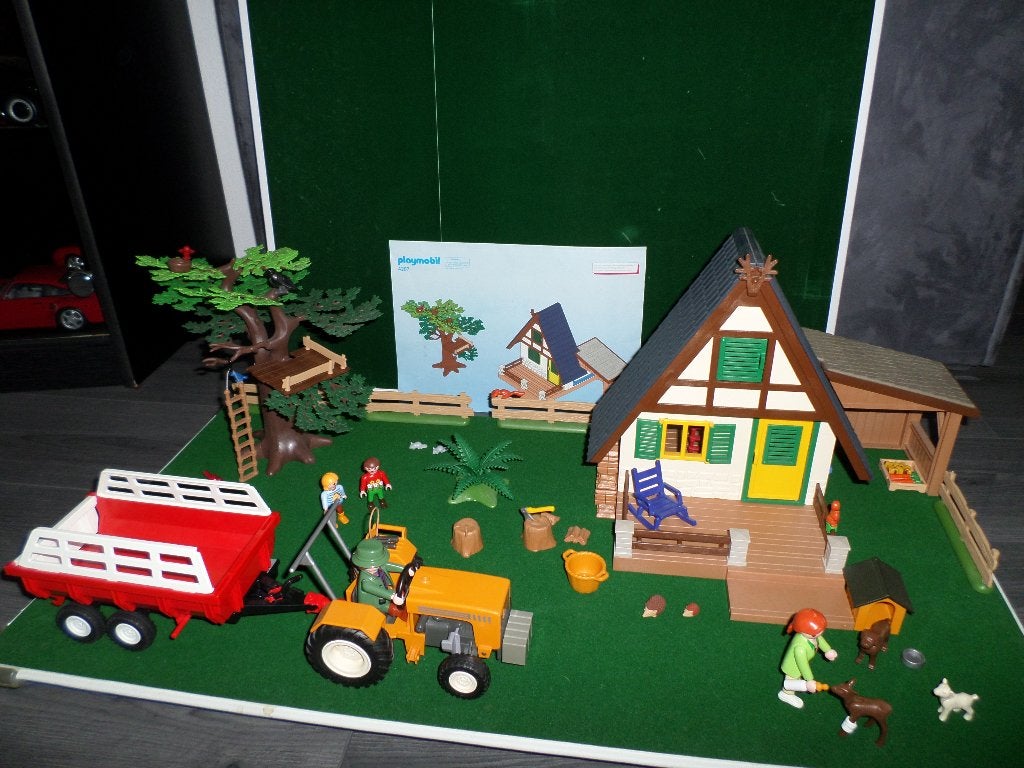 Playmobil 4207 boswachtershuis met extra's, Ophalen of Verzenden, Zo goed als nieuw